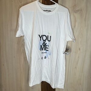 You and me is all we need ourcaste T-shirt new size large